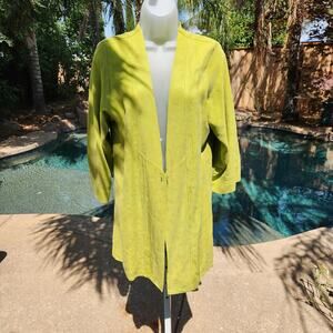 Chartreuse vintage lightwieght jacket